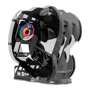 Gabinete Gamer Mloong M.Star, Mini-Tower, Lateral de Vidro, Preto, GG-MSTAR