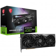 Placa De Vídeo MSI NVIDIA GeForce RTX 4080 Super Gaming X Slim, 16GB, GDDR6X, DLSS, Ray Tracing, 912-V511-257