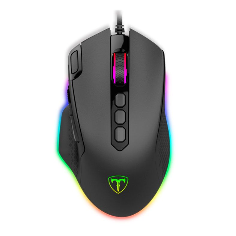 Mouse Gamer T-Dagger Bettle RGB 8000DPI 10 Botoes, T-TGM305