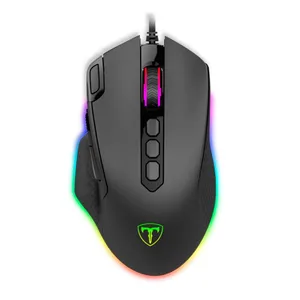 Mouse Gamer T-Dagger Bettle RGB 8000DPI 10 Botoes, T-TGM305
