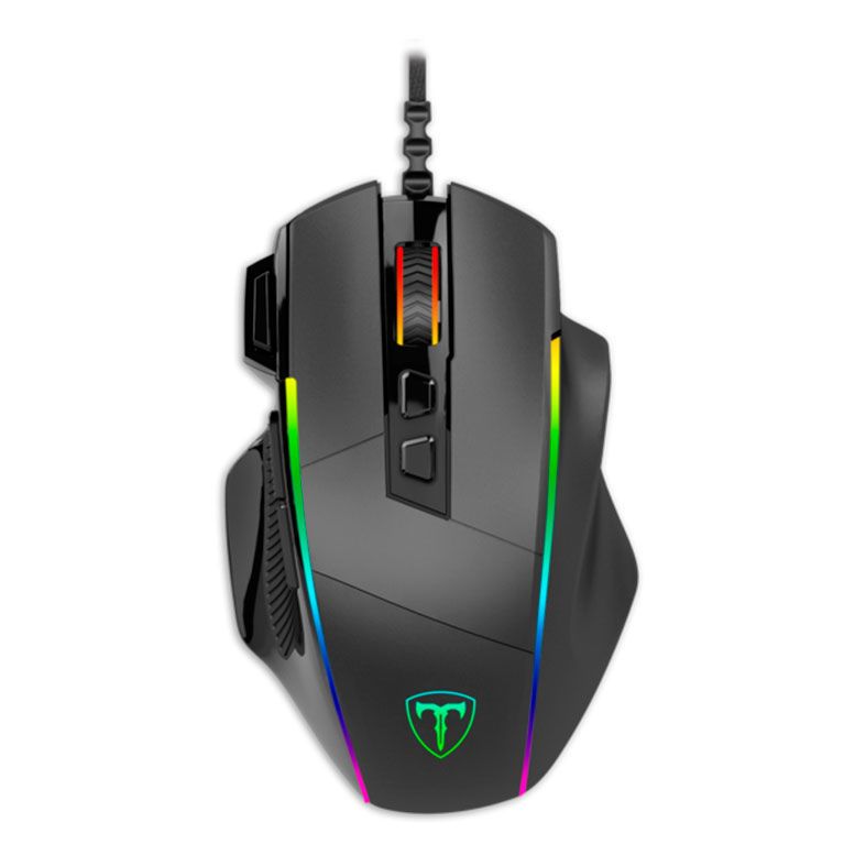 Mouse Gamer T-Dagger Imperial, RGB, 8000DPI, 8 Botoes, Preto, T-TGM310