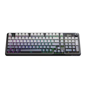 PRE VENDA - Teclado Mecanico Attack Shark X98PRO, RGB, Switch Blueberry, Tri-Mode, Gradient Black, X98-PRO-GRADIENT-BLACK