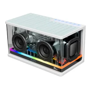 Caixa de Som Royal Kludge RK SH100, 40W RMS, Branco, RK-SH100