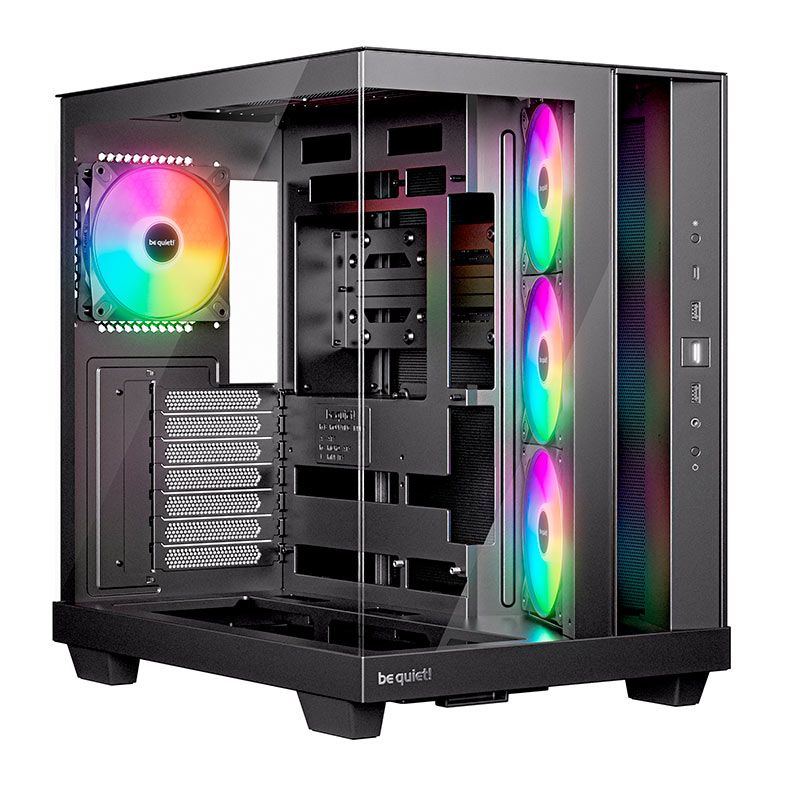 Gabinete Gamer Be Quiet! Light Base 500 LX ARGB Mid-Tower Preto