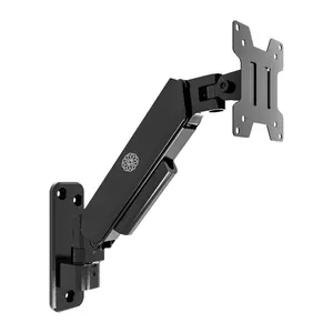 Suporte Articulado de Parede Para Monitor Zinnia Fortress 100, Pistao a Gas, 17 Pol. A 32 Pol., Preto, ZNO-FTRS100-BK01
