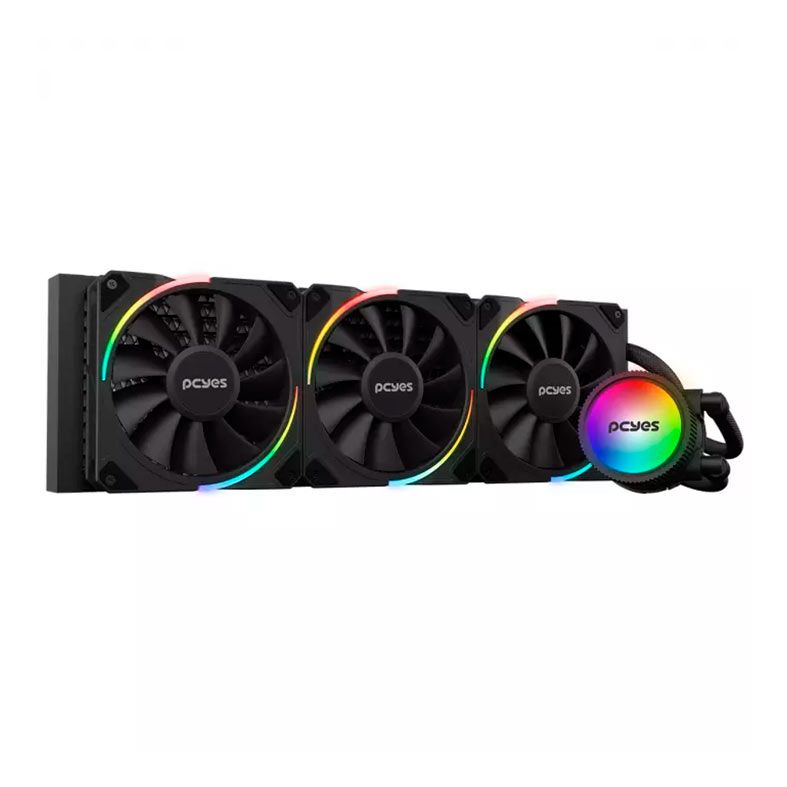 Water Cooler Pcyes Sangue Frio 3 ARGB 360mm Preto