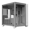 Gabinete Gamer Pcyes Forcefield White Ghost, Mid-Tower, Lateral e Frontal de Vidro, Branco, GFFWGP