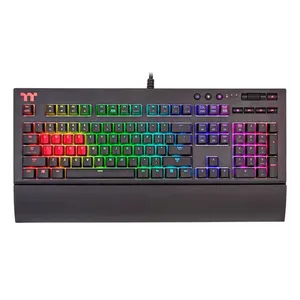 Teclado Mecanico Thermaltake X1 RGB Switch Cherry MX RGB Blue, KB-TPX-BLBRPB-01