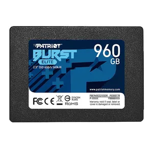 SSD Patriot Buster Elite, 960GB, Sata III, Leitura 450MB/s, Gravacao 320MB/s, PBE960GS25SSDR