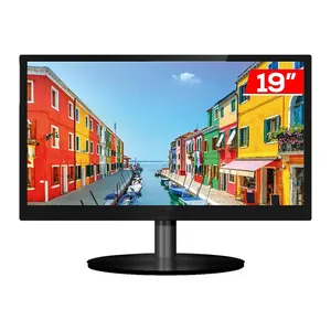 Monitor Pctop MLP190HDMI, 19Pol, WXGA, 5ms, 60Hz, HDMI/VGA, Preto, MLP190HDMI