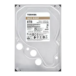 HD Toshiba NAS N300, 8TB, 3.5, 7200RPM, Sata III 6GB/s, Cache 256MB, HDWG480XZSTA
