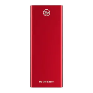 SSD Portatil Kingspec Z3, 240GB, USB-C 3.1, Vermelho, Z3-240