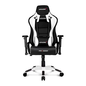 Cadeira Gamer AKRacing ProX Bigger Preta/Branco, 10259-7