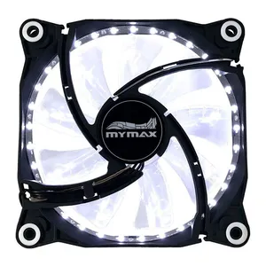 Ventoinha Mymax Storm 2 120mm Com LED Branco, MYC/FC-12025-33/WH