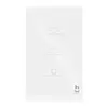 Interruptor Inteligente Geonav, Wi Fi, 3 Botoes Touch, Branco, HIWINT3C