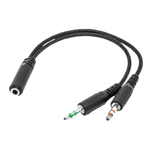 Adaptador De Audio Multi, P3 Para P2, 20cm, Preto, WI410