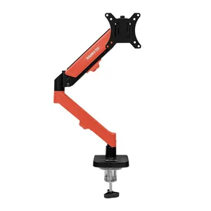 Suporte Articulado Para Monitor Zinnia Nimbo 110 Fire Red Edition, 13 Pol a 32 Pol, Preto, ZNO-FRED110-BL01