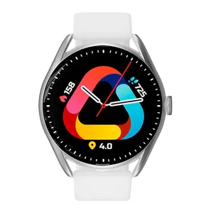 SmartWatch QCY GT S8, Compativel com Android e IOS, IPX8, Prata, QCYGTS8-02