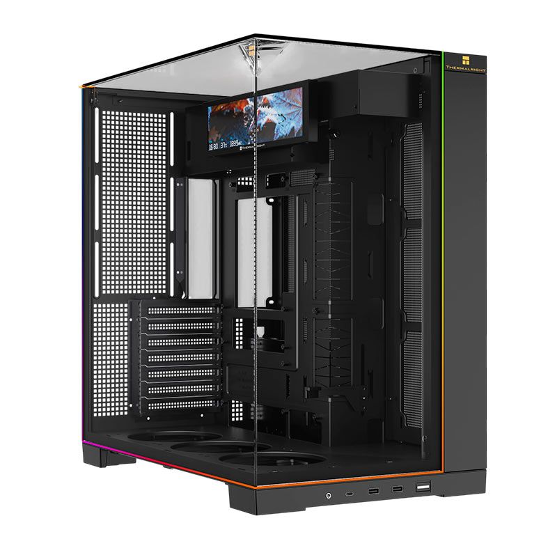 Gabinete Gamer Thermalright TR-A70 Vision Mid-Tower Preto