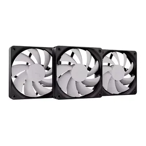 Kit Ventoinhas Hyte Flow FA12, 3x120mm, Cinza, FAN-HYTE-001