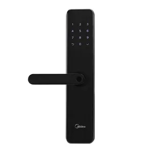 Fechadura Digital SmartLock Midea, FDA21PD, Preto, FDA21PD