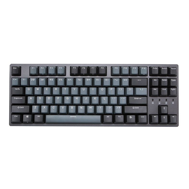 Teclado Mecanico Durgod Taurus K320 Cinza Switch Cherry Azul, BDGTC0001AZL