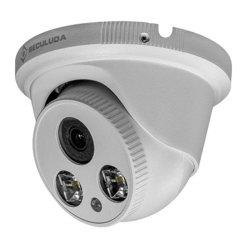 Camera Seculuda ColorVu Dome, HD, 2MP, Branco, AHD-W-MFD202M