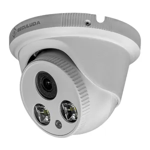 Camera Seculuda ColorVu Dome, HD, 2MP, Branco, AHD-W-MFD202M