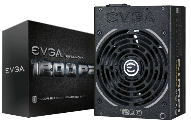 Fonte EVGA 1200W P2 Super Nova 80 Plus Platinum PFC Ativo, 220-P2-1200-X0