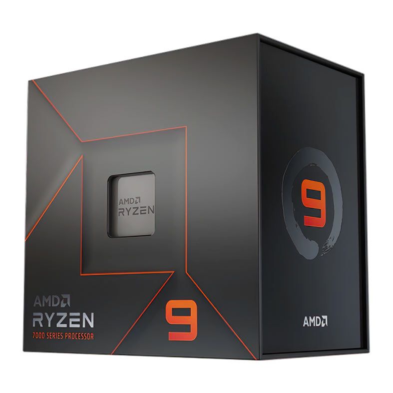 Processador AMD Ryzen 9 7950X, 16-Core, 32-Threads, 4.5GHz (5.7GHz Turbo), Cache 80MB, AM5, 100-100000514WOF-BR