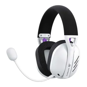 Headset Gamer Havit Gamenote Fuxi-H3, Drivers 40mm, Wireless, Preto e Branco, HVGMH-FUXI-H3-WB