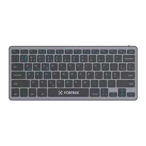 Teclado Office Fortrek KB11 Compact, ABNT2, Bluetooth, Preto, 84454