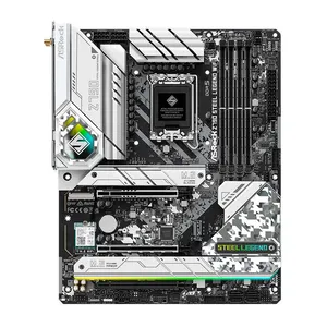 Placa Mae AsRock Z790 Steel Legend WiFi, DDR5, LGA 1700, ATX, Chipset Intel Z790, Z790-STEEL-LEGEND-WIFI