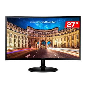 Monitor Samsung CF390, 27, VA, Curvo, FHD, 4ms, 60Hz, FreeSync, VGA/HDMI, LC27F390FHLMZD