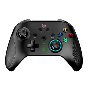 Controle Kalkan Tyr, RGB, USB-C/Bluetooth, PC, Nintendo Switch/Android/IOS, Preto, KLK00004