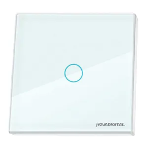 Controle Touch RF Nova Digital, 1 Botao, Branco, SYT-C01-W