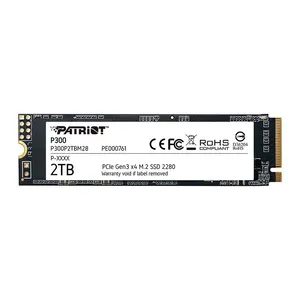 SSD Patriot P300, 2TB, M.2 2280, NVMe PCIe, Leitura 2100MB/s, Gravacao 1650MB/s, P300P2TBM28