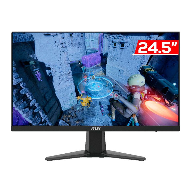 Monitor Gamer MSI MAG256F, 24.5 Pol, Rapid IPS, FHD, 1ms, 180Hz, HDMI/DP, MAG-256F