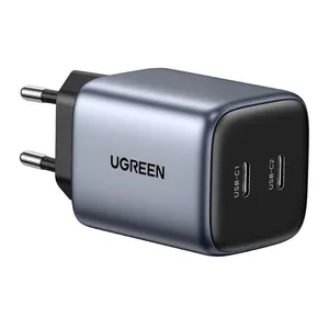 Carregador UGREEN Nexode mini PD Gan 20W, Preto, UG-90664