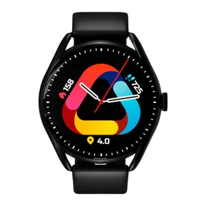 SmartWatch QCY GT S8, Compativel com Android e IOS, IPX8, Preto, QCYGTS8-01