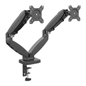 Suporte Duplo Para Monitor Acegeek Panther02, Preto, AG-PANTHER02-BK