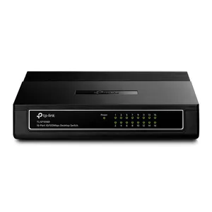 Switch Nao Gerenciavel Tipo Desktop TP-LINK 16 Portas LAN 10/100 Ethernet, TL-SF1016D - BOX