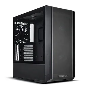 Gabinete Gamer Lian Li Lancool 216X, Lateral de Vidro, Com 3 Fans, Preto, LANCOOL-216X-BLACK