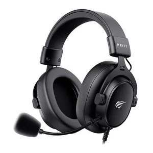 Headset Gamer Havit H2015SE, Drivers 53mm, Preto, H2015SE-BLK