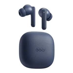 Fone de Ouvido QCY T43 Buds, Bluetooth, Azul, QCYT43-03