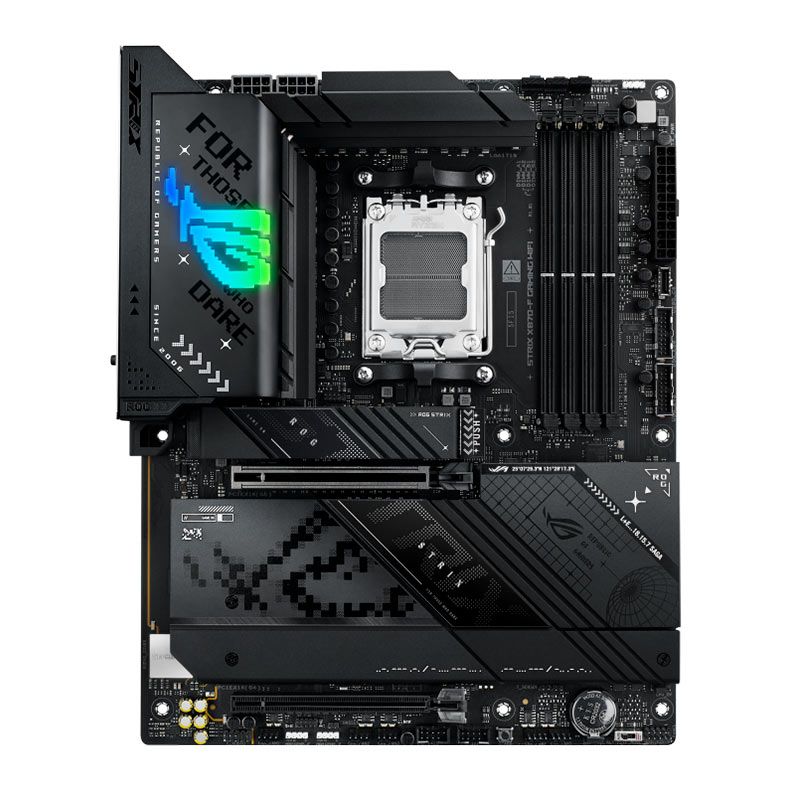 Placa Mae Asus ROG Strix X870-F Gaming WIFI, DDR5, Socket AMD AM5, ATX, Chipset AMD X870, ROG-STRIX-X870-F-GAMING-WIFI