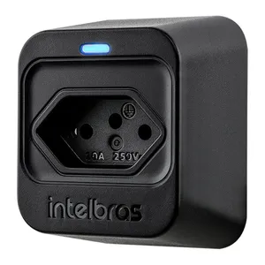 Protetor Intelbras EPS 301, 10A, Preto, EPS-301-BK