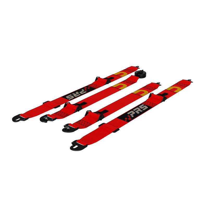 Cinto de Seguranca 4 Pontos Pro Racing MOT0500, Vermelho, MOT0500