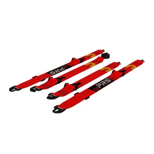 Cinto de Seguranca 4 Pontos Pro Racing MOT0500, Vermelho, MOT0500