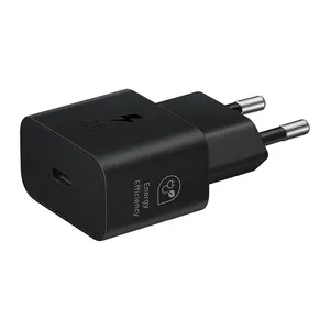 Fonte de Carregador Samsung Super Fast Charging, 25W, USB, Preto, EP-T2510NB